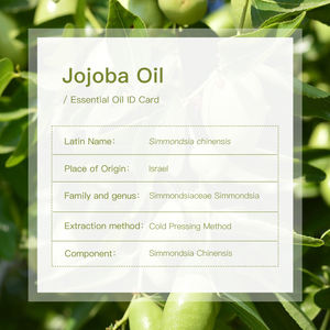 زيت جوجوبا ذهبي عضوي من الدرجة العالمية ، مرطب متعدد الأغراض مضغوط على البارد ، أصل البذور للوجه بالجملة - Product Image 3