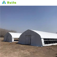 Serres agricoles multi-spans SINO AGRI pour la culture des fleurs avec système d'ombrage automatique et d'hydroponie occultante