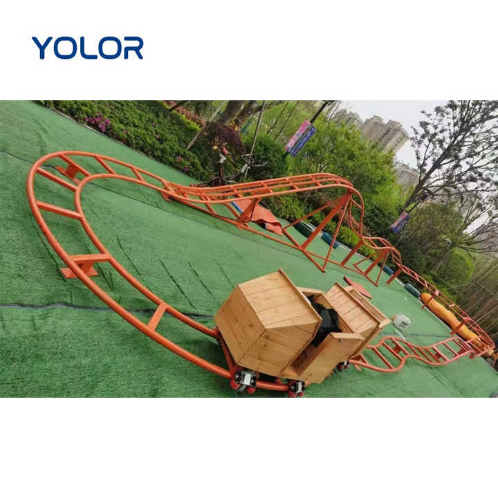 Mini Roller Coaster Ride - Perfect for Kids & Backyards