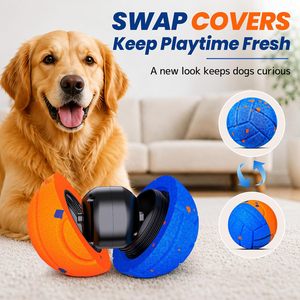 Factory Custom Durable Eco-Friendly Rechargeable Exercise <b>Ball</b> <b>Dog</b> Toy Shell Touch Sensors-Modern Soft Toy New Year Christmas - Product Image 3
