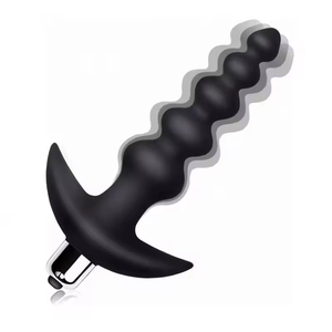 16 Mode Anal <b>Vibrator</b> with Prostate Massage Bead Silicone Butt Plug Sex Toy for Men Women Couples Anal Play Anal Stimulator - Product Image 5