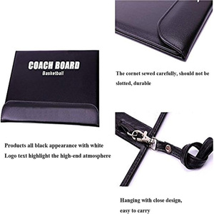 <span class=keywords><strong>WECARE</strong></span> WES0487 - Juego de Marcadores de Borrado en Seco y Bolsa con Cierre, Portapapeles para Entrenadores, Pizarra Magnética Táctica, Kit de Entrenamiento de Baloncesto - Product Image 2