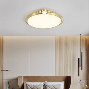 Altavoz Inteligente Xiao Ai Modelo 2021, Incorpora Lámpara de Techo de Cobre para Dormitorio, Diseño Simple, Moderno, Elegante y Lujoso, Tmall Genie - Product Image 5