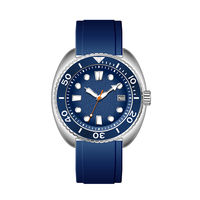Nouvelles montres de plongée personnalisables, haute qualité, mouvement NH35A, entièrement en acier inoxydable 316L, aiguilles lumineuses puissantes.
