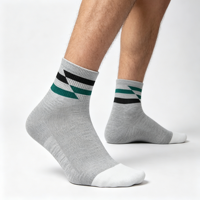 Chaussettes de sport athlétiques en coton éponge Super Elite avec logo personnalisé, échantillons gratuits, pour hommes et femmes