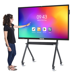 Écran tactile interactif plat KINGONE 55 75 85 pouces 4K pour salle de classe, salle de conférence, tableau blanc pour enseignant, prix au Maroc - Product Image 1