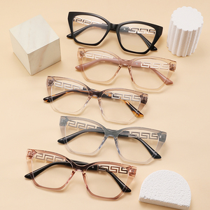 Montature per Occhiali da Vista Stile Cat Eye, Multicolore, Ultra-leggere, per Miopia, Modello LE1148 - Product Image 2