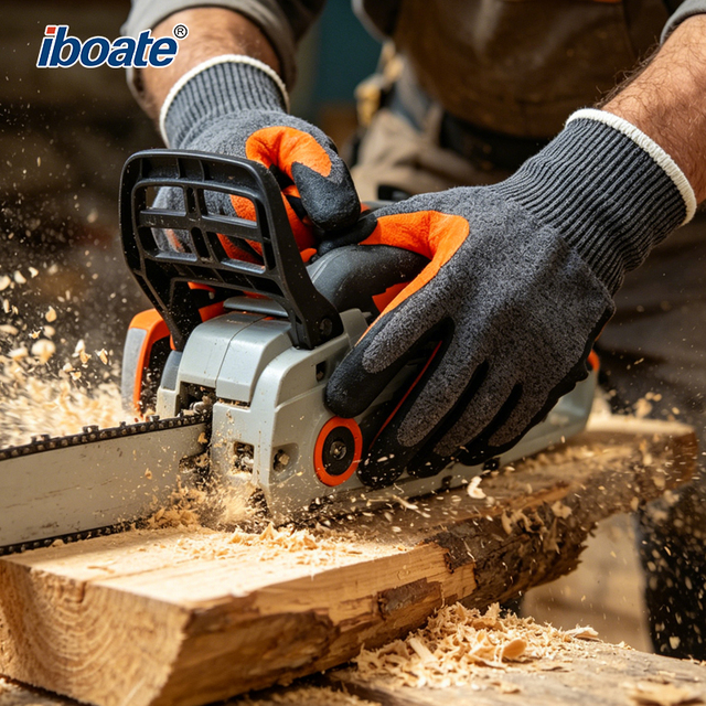 EN388 Certified ANSI A8 Cut Resistant Gloves Suitable for Glass Machinery and Manufacturing Industry