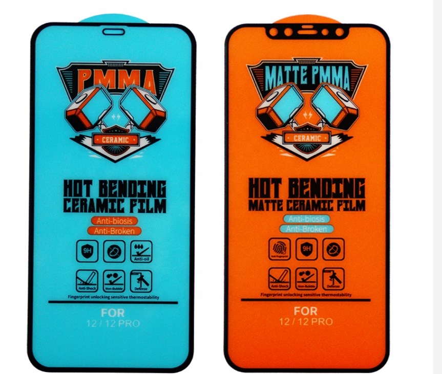 Заводская поставка от RICOO, ПММА Противоударная антибиозная пленка для сотового телефона, протектор экрана для iphone 12 pro max /Samsung/Huawei/Xiaomi