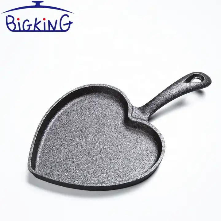 heart shape mini cast iron electric