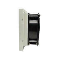 Kit ventilateur avec filet de protection à persiennes Ventilateurs industriels 120x120x38mm 12cm 12038 ventilateur axial 220v