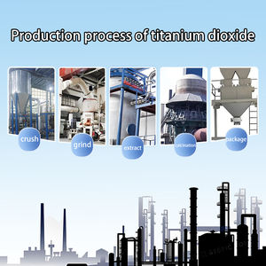 Pigmento dióxido de titanio anatasa fabricante TiO2 tiona 595 rutilo dióxido de titanio r996 para precio de pintura - Product Image 3