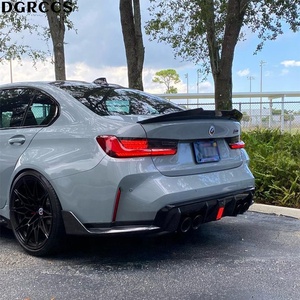 Aileron arrière en fibre de carbone style nid d'abeille non perforé PSM pour Série 3 G20 G28 & M3 G80 2018-2023 - Product Image 5