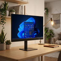 Computadora de Escritorio Todo en Uno con Pantalla de 24/27 Pulgadas FHD IPS, WIFI, BT, Procesador Core I3/I5/I7, 512GB/1TB, DDR4, Windows 10/11, para Oficina y Trabajo