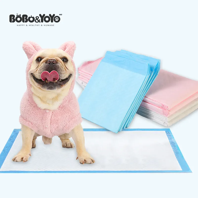 Produttore Quick-Dry Extra assorbente biodegradabile Carbon Puppy Toilet Potty Pet Training Mats urina Poop Pad Dog Wee Pee Pads