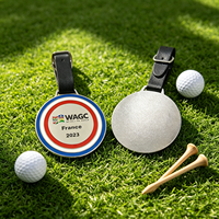 Tag Tas Golf Unik Kosong dari Baja Anti Karat untuk Berbagai Acara Turnamen Golf