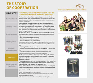 Spilla in smalto con citazione divertente 'I Don't Care', gioiello unico a tema fatato, regalo, stampa offset UV, souvenir per chi <span class=keywords><strong>non</strong></span> se ne frega - Product Image 2