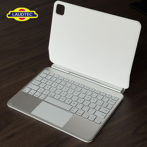 เคสคีย์บอร์ด Laudtec Magic พร้อมแทร็คแพดแบบถอดได้ พอร์ต Type C สำหรับ iPad 10th Pro 11 Air 13 สีเทา Pbk3 - Product Image 4