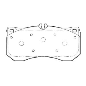 Plaquettes de frein céramique de haute qualité D1781, avant, OE 4H0698151C pour Audi <span class=keywords><strong>A6</strong></span> A7 A8 - Product Image 2