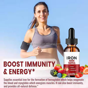 Suplemento Orgánico en Gotas Líquidas de Alta Potencia con Vitamina C, <span class=keywords><strong>B12</strong></span>, Hierro Liposomal y Vitamina C Liposomal - Product Image 2