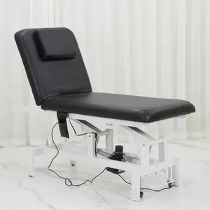 Cheap Electric Massage Table 2 Motor Height Adjustment PVC Leather Beauty Bed Massage Table