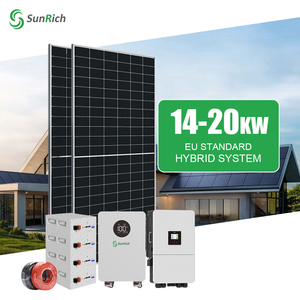 Sistema <span class=keywords><strong>de</strong></span> Energía Solar Trifásico <span class=keywords><strong>de</strong></span> 15kW 20kW con Paneles Solares, Batería e Inversor - Product Image 1