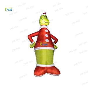 Extérieur LED <span class=keywords><strong>Gonflable</strong></span> Vert Monstre Grinch Noël la Décoration pour Xmas Backyard Decor - Product Image 2