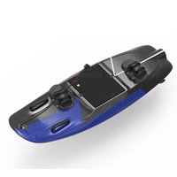 Planche de surf électrique en fibre de carbone haute résistance, étanche, avec pompe et accessoires pour les sports nautiques et les loisirs