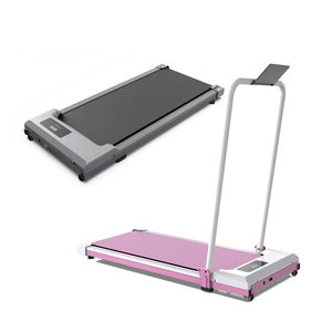 Casa pieghevole tapis roulant elettrico con Test di frequenza cardiaca senza fili sotto la scrivania Display LED Walking Pad telecomando per la corsa - Product Image 6