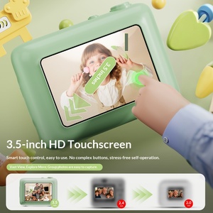 <span class=keywords><strong>Appareil</strong></span> <span class=keywords><strong>photo</strong></span> numérique pour enfants, écran de 3,5 pouces, capture de photos haute définition, impression instantanée sur carte - Product Image 2
