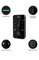 Tarjeta de Contraseña con Huella Dactilar, Desbloqueo por Aplicación, Doble Frecuencia 125Khz 13.56Mhz, Control de Acceso RFID, Teclado, Sistema de Cerradura de Puerta Impermeable IP67
