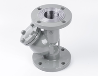 Filtre/Siège filtrant en Y à bride en acier inoxydable SS304 et acier au carbone, modèle GL41W-16C, pour pipeline soudé de grand diamètre