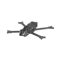 IFlight AOS6 V5.1 6 pouces 228 mm Kit de cadre FPV Light Rack en fibre de carbone avec bras de 6 mm, Kit de mini-drone RC FPV Freestyle 6 pouces