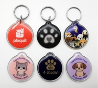 Llavero RFID Mini Impermeable con Chip NTAG213/215/216/424 de 13.56MHz, Personalizado, con Tecnología NFC, Antipérdida, para Mascotas, Perros y Gatos