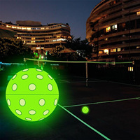 Pickleball Durable USAPA Approuvé 40 Trous Rotation Extérieure 2025 Shine Fast 40 Pickle Ball Balles de Pickleball Professionnelles Sans Soudure