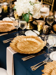 Assiette à dîner européenne de luxe en <span class=keywords><strong>verre</strong></span> avec bordure dorée, assiette à steak élégante de style nordique, plateau de service à dessert pour <span class=keywords><strong>table</strong></span> de banquet - Product Image 5