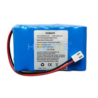 Batterie PTJ3012050006 ICR18650-4S3P 14.8V 6600mAh pour éclairage de scène Chauvet Freedom Par Tri-6, batterie lithium 6600mAh 14.8V