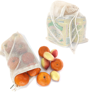 Sac à provisions en maille de coton écologique, avec sangle à bandoulière, 2021 - Product Image 5