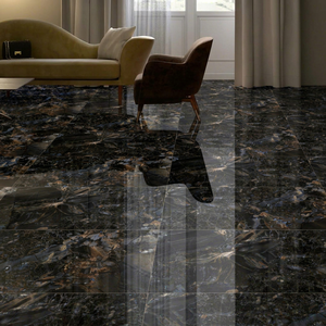 Azulejos de Porcelana para Baño, Modernos, Color Marrón, Acabado Brillante, 600x1200mm, Diseño de Madera (S) - Product Image 1