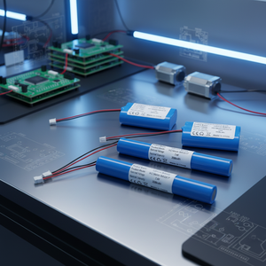 18650 7.4V 리튬 배터리 팩 2200mAh / 2600mAh - Product Image 2