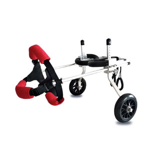 Silla de Ruedas <span class=keywords><strong>para</strong></span> <span class=keywords><strong>Perros</strong></span> con Discapacidad en las Patas Traseras, Asistencia <span class=keywords><strong>para</strong></span> Parálisis, Fabricada en Aluminio Ecológico - Product Image 2