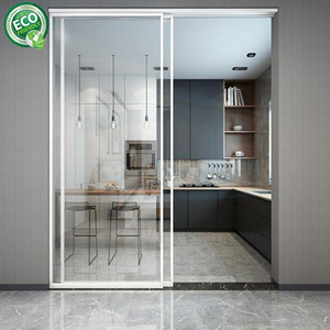 Portes et fenêtres coulissantes en aluminium et verre Designs 3 tringlerie Verre insonorisé Plus de portes de salon sur rail - Product Image 5