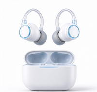 Écouteurs intra-auriculaires sans fil, ajustement stable pour l'entraînement, la course à pied et le cyclisme, son stéréo HiFi avec étui de charge