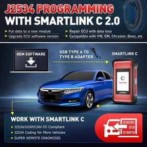 Herramientas de Diagnóstico para Automóviles de 12V y 24V, LAUNCH X431 Heavy Duty SMARTLINK HD y PRO3S+, Escáner Obd2 - Product Image 3