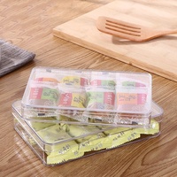 Boîte en plastique rectangulaire transparente et recyclable pour bonbons, cosmétiques, chocolat et emballage alimentaire