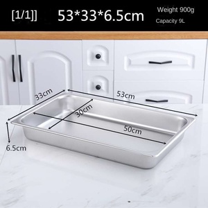 50L 304 boîte d'incubation en acier inoxydable isolation de plaque approfondie pour aliments cuits légumes Restaurant équipement de Service d'hôtel - Product Image 5