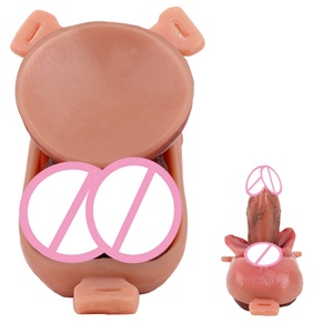 FAAK Strapon, Vagina Realista, Vibrador de Silicona, Juguetes Sexuales para Hombres, Masturbador, Masajeador de Próstata, Productos para Preliminares - Product Image 5