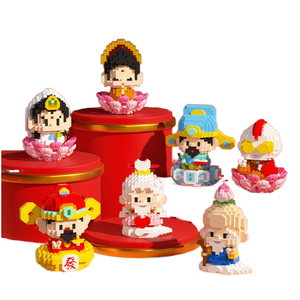 Yue Lao หุ่นบล็อกตัวต่อเพื่อการศึกษาสำหรับเด็ก - Product Image 6
