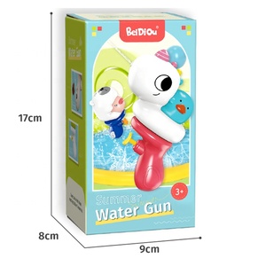 迷你卡通独角兽水枪儿童遥控射击夏季室内户外玩具耐用塑料制成 - Product Image 6