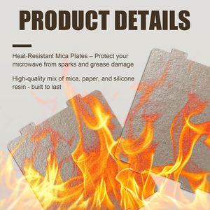 Cubierta de guía de ondas Compatible con Frigidaire 5304464061, pieza de reparación de horno de <span class=keywords><strong>microondas</strong></span>, hoja de <span class=keywords><strong>Mica</strong></span>, hojas de placas de <span class=keywords><strong>Mica</strong></span> <span class=keywords><strong>para</strong></span> <span class=keywords><strong>microondas</strong></span> - Product Image 3